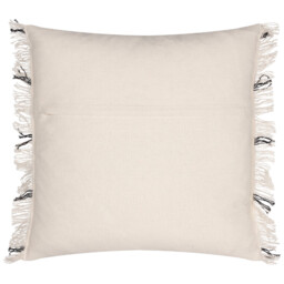 Yard Cushion Beni Square Natural/Black 45x45cm - thumbnail 3