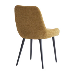 Dining Chairs Oscar Mustard 2pcs - thumbnail 4