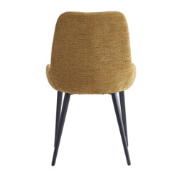 Dining Chairs Oscar Mustard 2pcs - thumbnail 2
