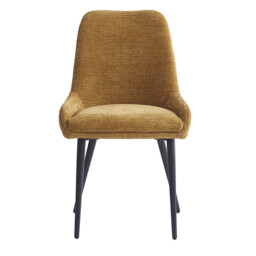 Dining Chairs Oscar Mustard 2pcs - thumbnail 3