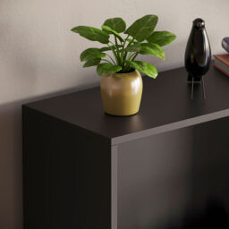 Vida Designs Bookcase Cambridge 5 Shelves Black Extra Large - thumbnail 5