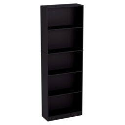Vida Designs Bookcase Cambridge 5 Shelves Black Extra Large - thumbnail 6