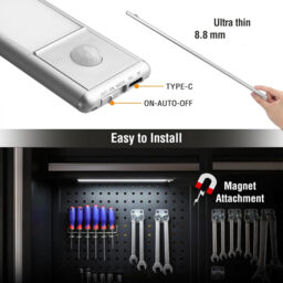 EverBrite Under Cabinet Light Motion Senser Rechargeable White - thumbnail 6