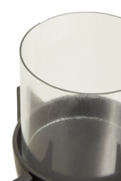 Fifty Five South Candle Holder Hapax Black/Glass Small - thumbnail 2