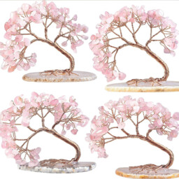 JU7CER  1PC Curved Cypress Pine Natural Crystal Tree - Money-Attracting Ornament, Suitable for Home, Office and Wedding Decoration, Christmas Must-Have for Good Luck & Wealth Home Decor - thumbnail 2