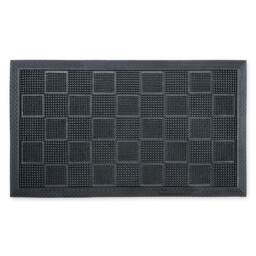 Likewise Doormat Hi-Lo Chequer Rubber 40x70cm - thumbnail 3