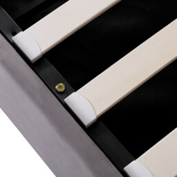 URBAN MEUBLE Velvet Series Upholstered Bed Hydraulic Storage Bed 150x200cm - thumbnail 6