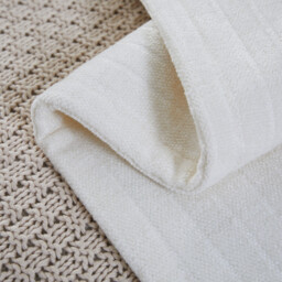 MEROPE, Polyester Classic Multicolor Cushion Cover, 50x50cm, white, 1pack - thumbnail 3