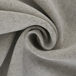 Deconovo faux linen cushion cover light grey color 45*45cm 1pc - thumbnail 5