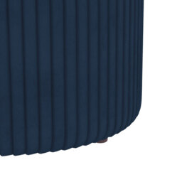 Homcom Ottoman Storage Velvet Luxe Teal/Gold - thumbnail 7