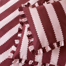 Wylder Duvet Cover Set Bridie Burgundy/Blossom King - thumbnail 4
