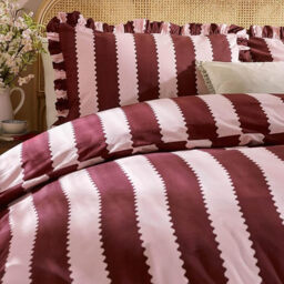 Wylder Duvet Cover Set Bridie Burgundy/Blossom King - thumbnail 3
