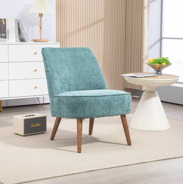 Accent Chair Reagan Teal - image 1