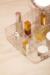 Maison by Premier Beauty Cosmetic Organiser With A Mirror - thumbnail 4