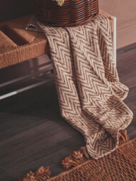 Interiors by Premier Bench Bandar Beech Wood & Hemp Rope White/Natural - thumbnail 4