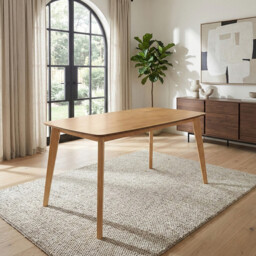 Dining Table Lexington Rectangle Oak 75x120cm - thumbnail 1