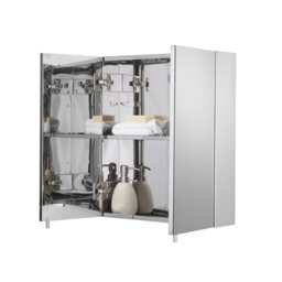 Croydex Cullen Bathroom Mirror Cabinet - thumbnail 2