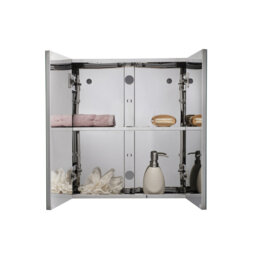 Croydex Cullen Bathroom Mirror Cabinet - thumbnail 3