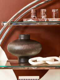 Fifty Five South Vase Hessa Oval Grey - thumbnail 2