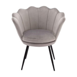 Ya-Home Accent Chair Upholstered Lounge Armchair with Golden Legs, Modern Petal Side Chair Corner Chair for Living Room/Bedroo - thumbnail 1