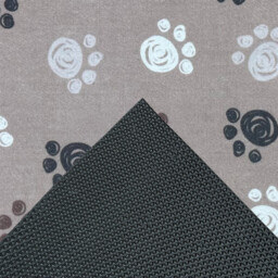 Likewise Doormat Knightsbridge Pawprints Brown 50x75cm - thumbnail 4