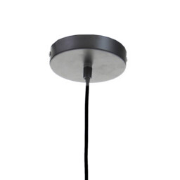 Interiors by Premier Pendant Light Jaya Rattan Black - thumbnail 4