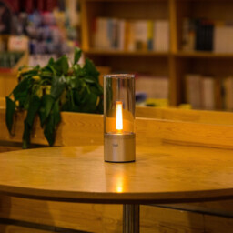 Yeelight Candela Lamp – LED Ambient & Mood Bedside Lamp with Warm Glow, Portable Wireless Light for Bedroom, Living Room & Desk Decor - thumbnail 1