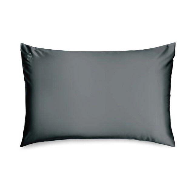 Silk Addict 100% Mulberry Silk Pillowcase Charcoal - image 1