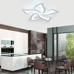 Pheashine   Dimmable LED Ceiling Light Remote Control Flower Shape White for Living Room Bedroom Kitchen Hallway Dining - thumbnail 5