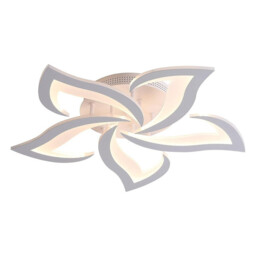 Pheashine   Dimmable LED Ceiling Light Remote Control Flower Shape White for Living Room Bedroom Kitchen Hallway Dining - thumbnail 1