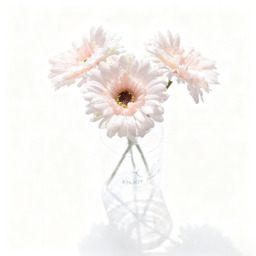 3Pcs 9.05in/23cm Artificial Silk Gerbera Flowers Wedding Home verandahs Table Decor Fake Daisy Chrysanthemum Party Home Decoration(pink) - thumbnail 6