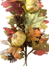 Daisy Darcy 70cm Autumn Pumpkin Swag - thumbnail 2