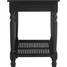 Interiors by Premier Side Table Heritage Square Black - thumbnail 4