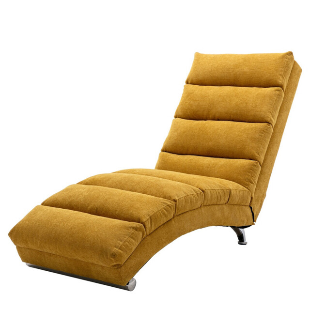 URBAN MEUBLE  Fabric Relaxation Chaise Lounge Chair 55x162x84 cm - image 1