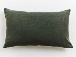 Bosie Cushion Ozella Embroidered Green/Cream Rectangle 30x50cm - thumbnail 6