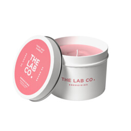 The Lab Co. Luxury Scented Candle - 30hrs Burn Time - Energising Fragrance with Grapefruit, Amber and Eucalyptus - 100% Vegan Soy Wax - 180g wax weight - thumbnail 7