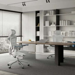 SIHOO Doro C300 Pro Ergonomic Office Chair with Ultra-Soft 6D Armrests, Dynamic Lumbar Support, Seat Depth Adjustment and Adjustable Backrest Desk Chair for Home Office (White) - thumbnail 4