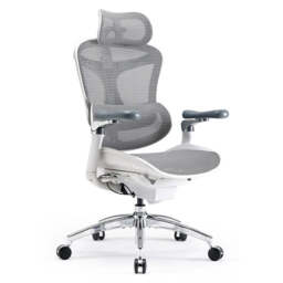 SIHOO Doro C300 Pro Ergonomic Office Chair with Ultra-Soft 6D Armrests, Dynamic Lumbar Support, Seat Depth Adjustment and Adjustable Backrest Desk Chair for Home Office (White) - thumbnail 2