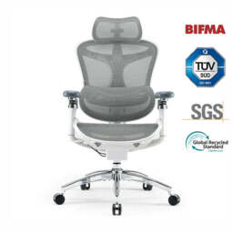 SIHOO Doro C300 Pro Ergonomic Office Chair with Ultra-Soft 6D Armrests, Dynamic Lumbar Support, Seat Depth Adjustment and Adjustable Backrest Desk Chair for Home Office (White) - thumbnail 5