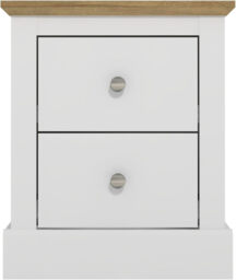 "Galano Sufly 2-Door TV Unit – Entertainment Centre for TVs up to 55"" – Storage Cabinet and Media Console for Living Room – Ivory/Oak Finish"