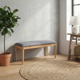 Dining Bench Orlando Oak/Grey - thumbnail 3