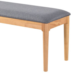 Dining Bench Orlando Oak/Grey - thumbnail 5