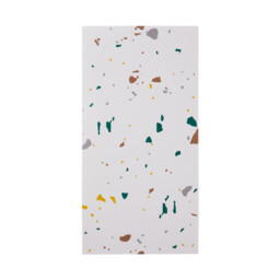 LIVINGANDHOME 10pcs Peel and Stick Marble Wall Sticker, Multicolour - thumbnail 5