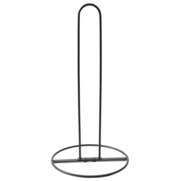 JU7CER Black Kitchen Cleaning Paper Towel Holder - Countertop Standing, Modern & Minimalist Design, Ideal for Home Use - thumbnail 1