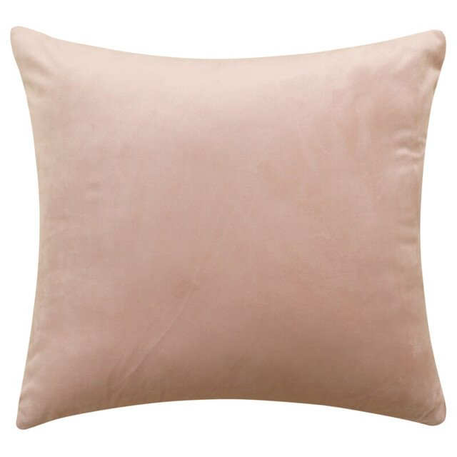 Deconovo Dutch Velvet cushion cover dusty pink color 50*50cm 1pc - image 1