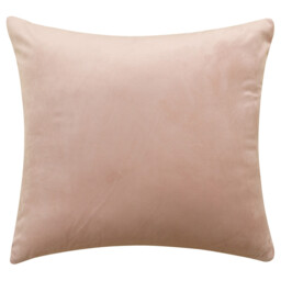Deconovo Dutch Velvet cushion cover dusty pink color 50*50cm 1pc - thumbnail 1