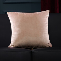 Deconovo Dutch Velvet cushion cover dusty pink color 50*50cm 1pc - thumbnail 5