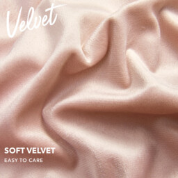 Deconovo Dutch Velvet cushion cover dusty pink color 50*50cm 1pc - thumbnail 7