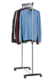 Essentials by Premier Chrome Frame Clothes Rack - thumbnail 4