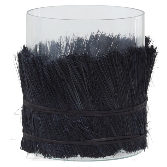 Interiors by Premier Candle Holder Kuta Black Medium - image 1